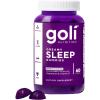 imageGoli Dreamy Sleep Gummy  180 Count  Melatonin Vitamin D Magnesium and Lemon Balm Extract  GelatinFree GlutenFree Vegan amp NonGMO5mg Sleep