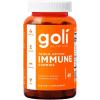 imageGoli Triple Action Immune Gummies with Vitamin C D Zinc  Elderberry Extract Echinacea Turmeric Ginger  Vegan NonGMO GlutenFree  180 Count Pack of 3Elderberry